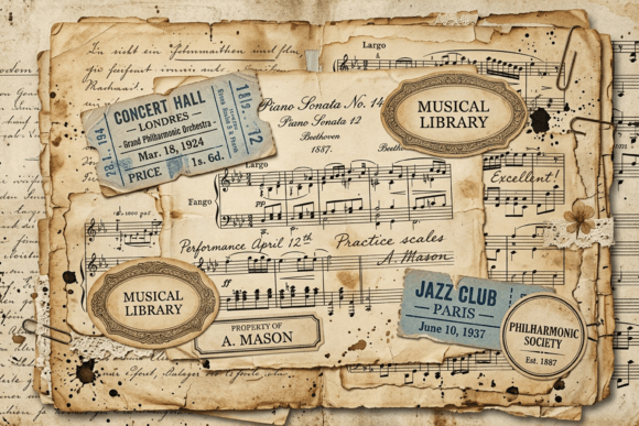Download Vintage Explorer Map Junk Journal Page - Junk journal page Collection