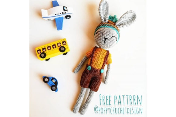 Download Cute Little Bunny Boy Crochet Pattern - Crochet Collection