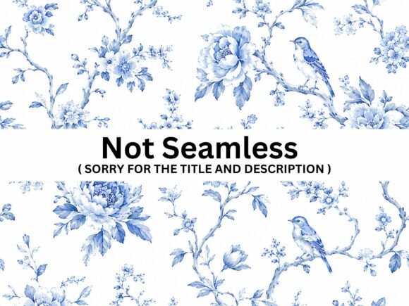 Download Soft Blue Wildflower Pattern - Blue Collection