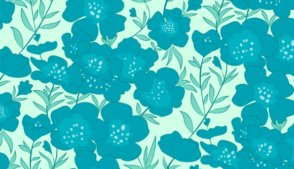 Download Blue Floral - Blue Collection