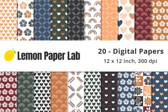 Download Blue, Black, Green, Red &amp; Brown Patterns - Blue Collection