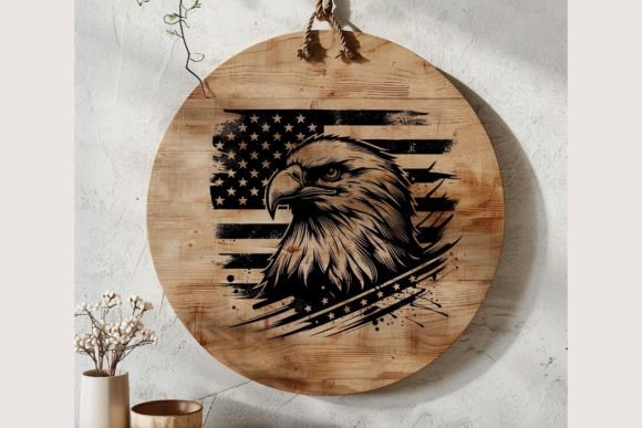 Download American Eagle SVG for Laser Engraving - Laser engraving Collection