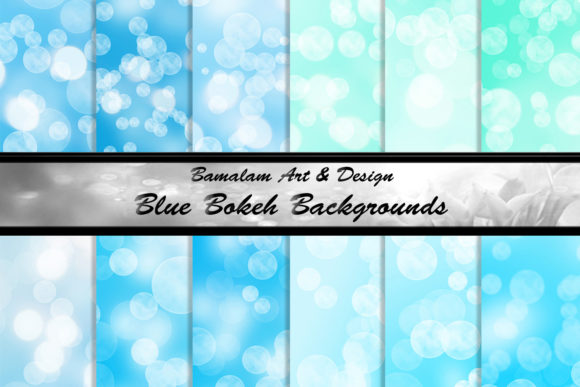 Download Blue Bokeh Bubbles - Blue Collection